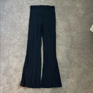 lululemon athletica Black Textured Leggings